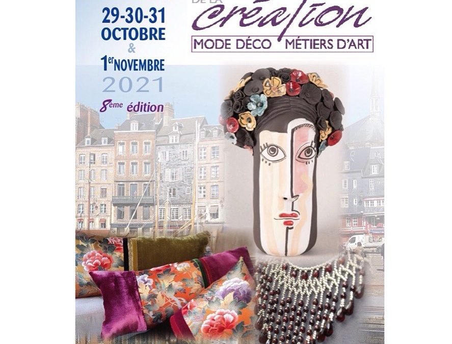 Salon de la création à Honfleur