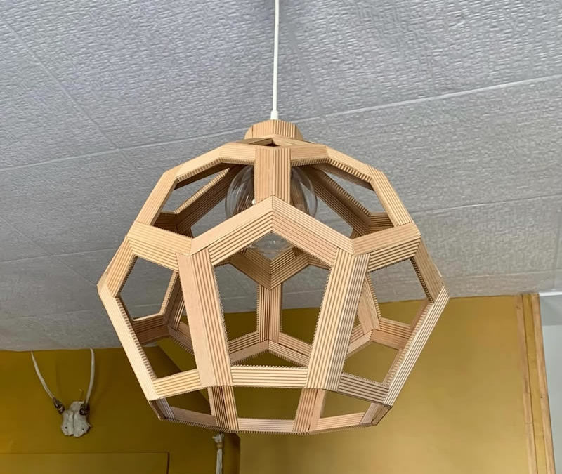 Suspension en carton