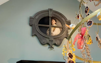 Toujours aussi émouvant de voir son travail mis en valeur dans un intérieur décoré avec goût