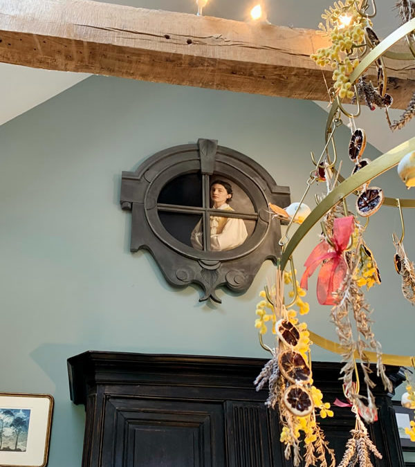 Toujours aussi émouvant de voir son travail mis en valeur dans un intérieur décoré avec goût